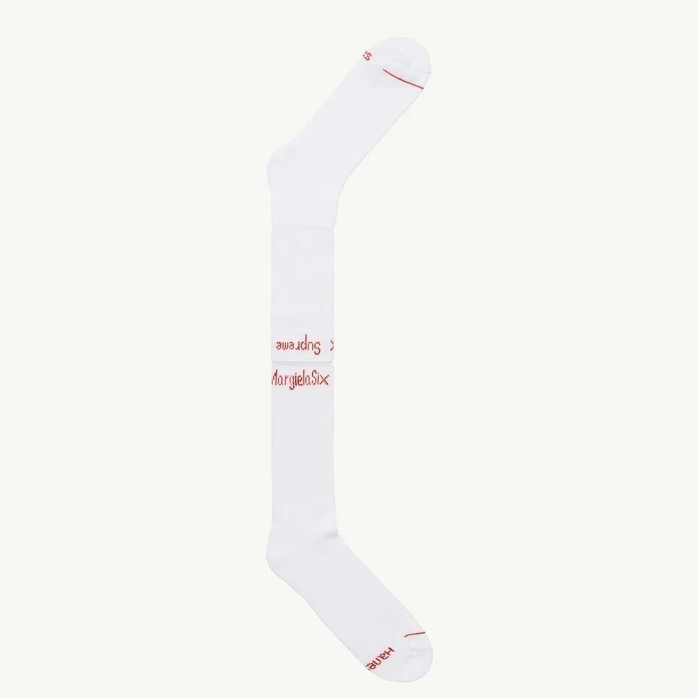 Supreme Maison Margiela MM6 Hanes Crew Socks